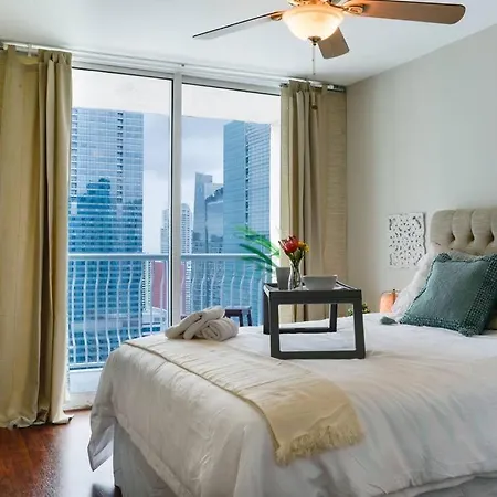 Luxury 2 Bedroom Apartment At Brickell With Pool Miami Exterior photo